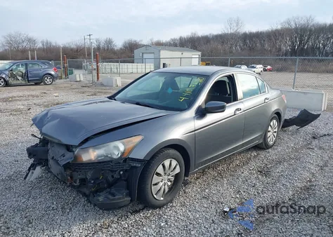 2012 Honda Accord 2.4 Lx z USA, uszkodzony, nr VIN 1HGCP2F3XCA163681